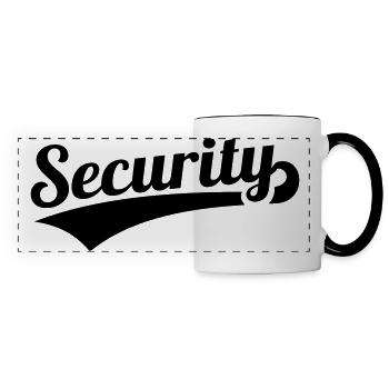 Security - Panoramic Mug - white/black - Front