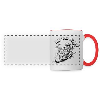 Rocker II - Panoramic Mug - white/red - Front