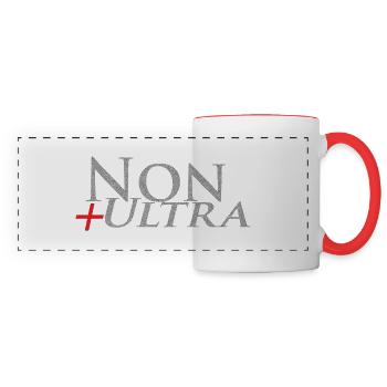 Non Plus Ultra - Il n’y a pas mieux que ça - Mug panoramique contrasté et blanc - blanc/rouge - Devant