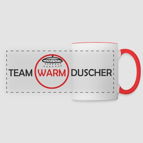 Team-Warmduscher - Panoramatasse