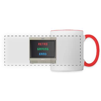 PVM Lover - Retrogaming band - Panoramic Mug - white/red - Front