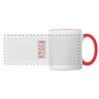 Liverpool - Panoramic Mug - white/red - Front