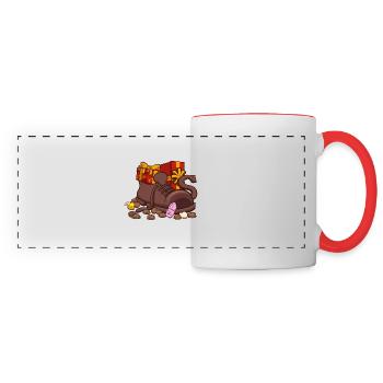 Shoe Setting - Panoramic Mug - white/red - Front
