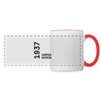 1937 limited edition - Mug panoramique contrasté et blanc - blanc/rouge - Devant