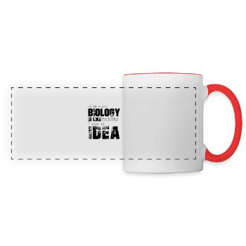 Biology - Panoramic Mug - white/red - Front