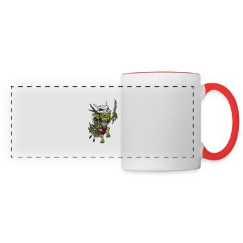 GOBLIN WARRIOR - Panoramic Mug - white/red - Front