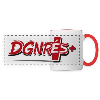 DGNRÉS++ - Panoramatasse - Weiß/Rot - Vorne