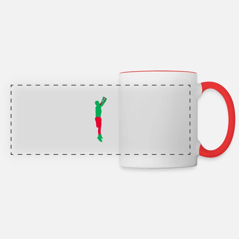 Alcohol - Panoramic Mug - white/red