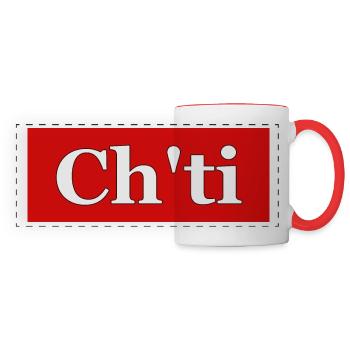 CH'TI - Panoramatasse - Weiß/Rot - Vorne