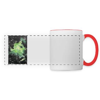 Galaxy Nebula Galaxie Nebel Nerd Astronomie space - Panoramatasse - Weiß/Rot - Vorne