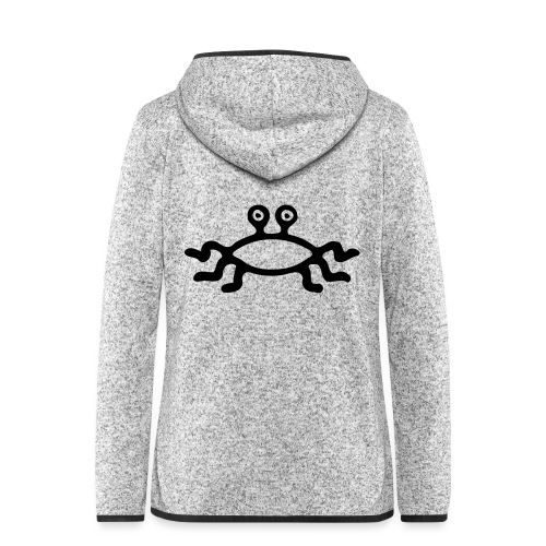 Flying Spaghetti Monster - Vrouwen hoodie fleecejack