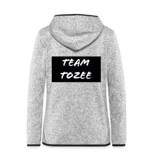Team Tozee - Frauen Kapuzen-Fleecejacke