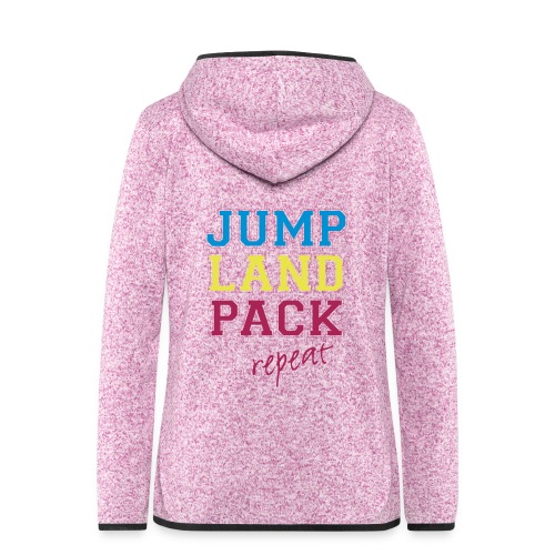 jumplandpack kleur - Vrouwen hoodie fleecejack