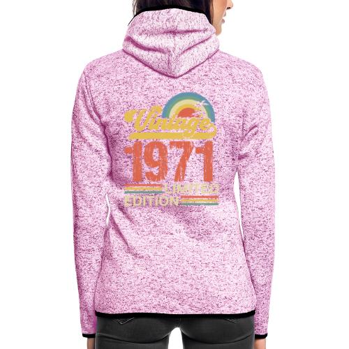 Wijnjaar 1971 - Vrouwen hoodie fleecejack