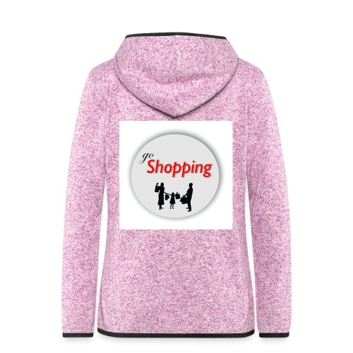 logo go shopping - Chaqueta de forro polar con capucha