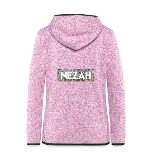 Nezah Snake Skin Box Logo - Women's Hooded Fleece Jacket