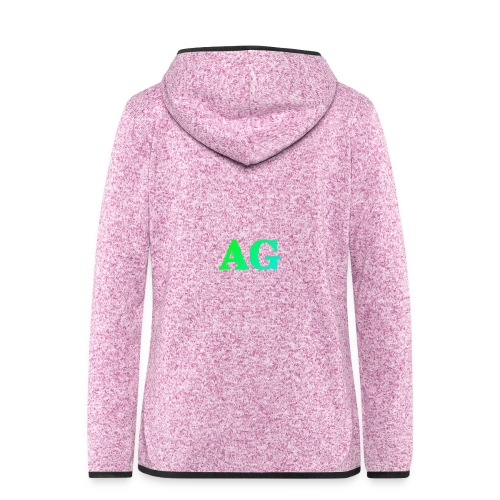 ATG Games logo - Naisten hupullinen fleecetakki