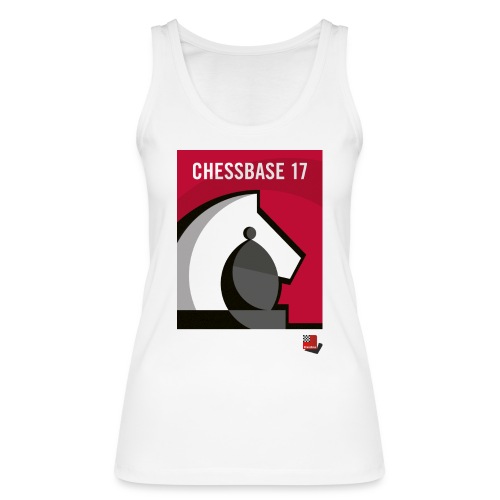 CHESSBASE 17 - Schach, Läufer, Springer - Camiseta de tirantes ecológica para mujer de Stanley/Stella