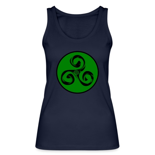 Triskel and Spiral - Camiseta de tirantes ecológica para mujer de Stanley/Stella