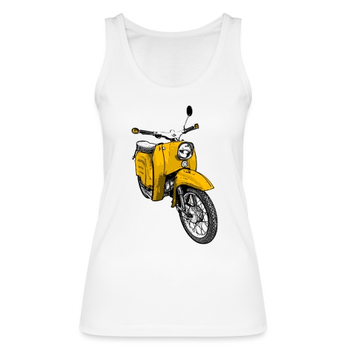 Schwalbenfahrer Shirt, gelbe Schwalbe - Frauen Bio Tank Top von Stanley & Stella