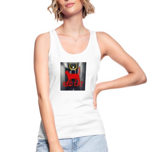 Red Cat (Deluxe) - Women's Organic Tank Top by Stanley & Stella