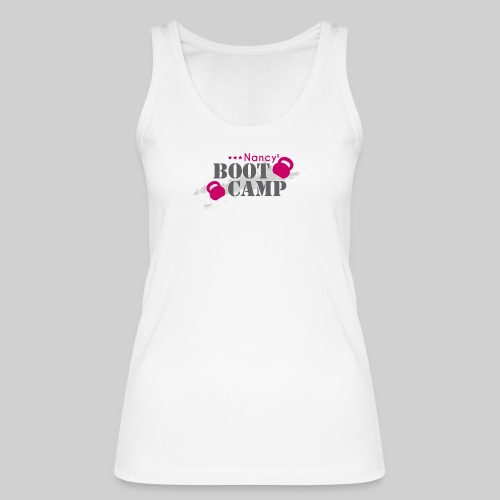 nancys-bootcamp-logo-pink - Frauen Bio Tank Top von Stanley & Stella