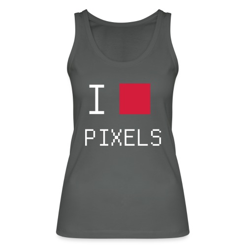 I love pixels chemise nerd - Débardeur bio Femme