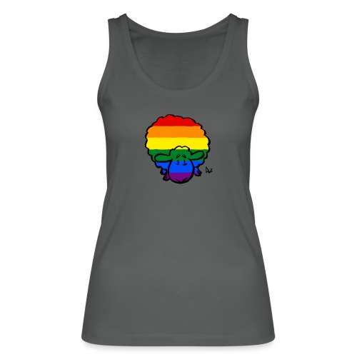 Rainbow Pride Lampaat - Stanley/Stellan naisten luomutanktoppi