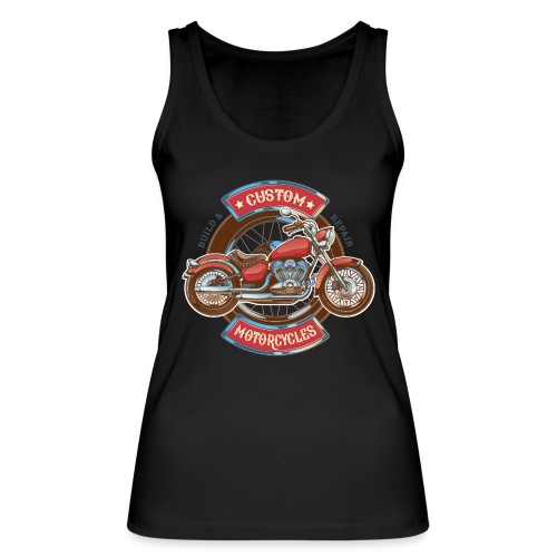 Custom Motorcycles - Camiseta de tirantes ecológica para mujer de Stanley/Stella