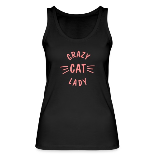 Vorschau: Crazy Cat Lady meow - Stanley/Stella Frauen Bio Tank Top