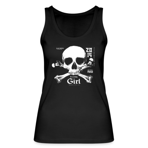 Be a strong Girl Skull Fashion - Frauen Bio Tank Top von Stanley & Stella