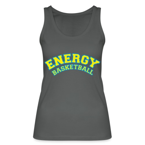 street wear logo giallo energy basketball - Top ecologico per donna di Stanley/Stella