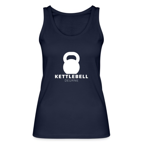 Kettlebell Deurne Wit Logo - Vrouwen bio tanktop van Stanley & Stella