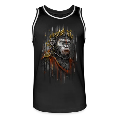 César l'Empereur Singe - Maillot de basket Homme