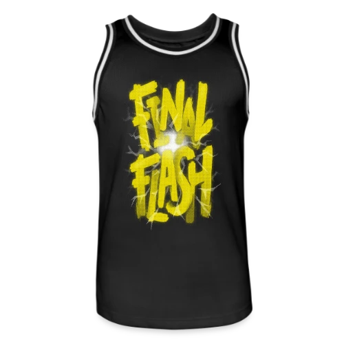 Final Flash : L'Éclat Ultime du Prince Saiyan - Maillot de basket Homme