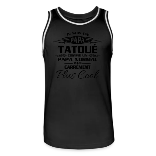 Papa Tatoué Stylé - Maillot de basket Homme