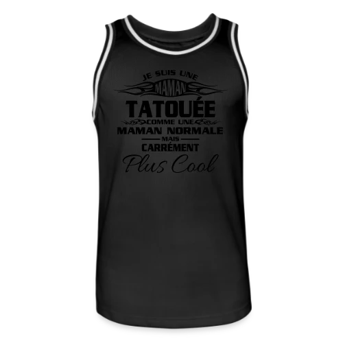 Maman Tatouée Tendance - Maillot de basket Homme