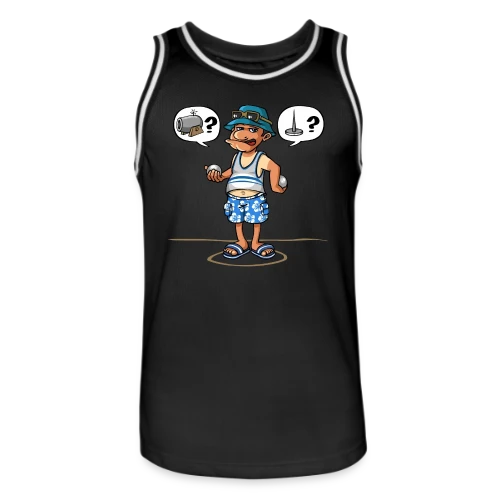 Passion Pétanque - Maillot de basket Homme