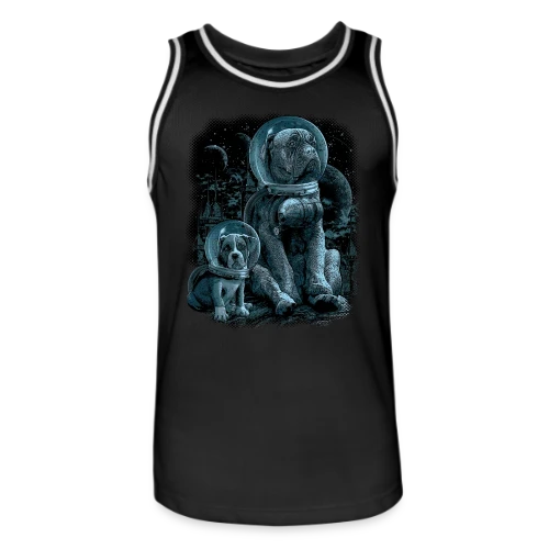 Nostalgie Cosmique : Explorateur des Étoiles - Maillot de basket Homme