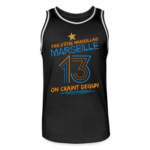 Fier Marseillais On Craint Degun - Maillot de basket Homme