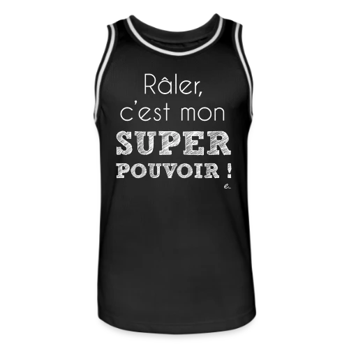 Mon Super Pouvoir : Révélez Votre Force Intérieure - Maillot de basket Homme