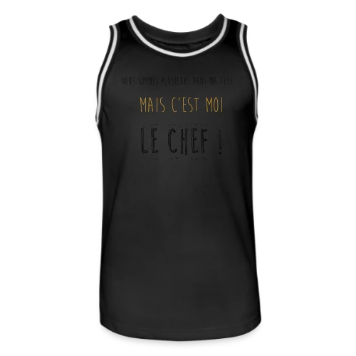 Le Chef dans Ma Tête - Maillot de basket Homme