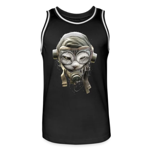 Chat Pilote Champion - Maillot de basket Homme