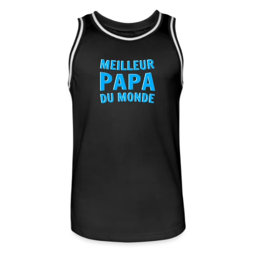 T-shirt "Meilleur Papa du Monde" - Maillot de basket Homme