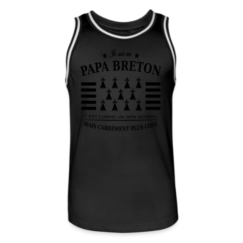 T-shirt Papa Breton Authentique - Maillot de basket Homme