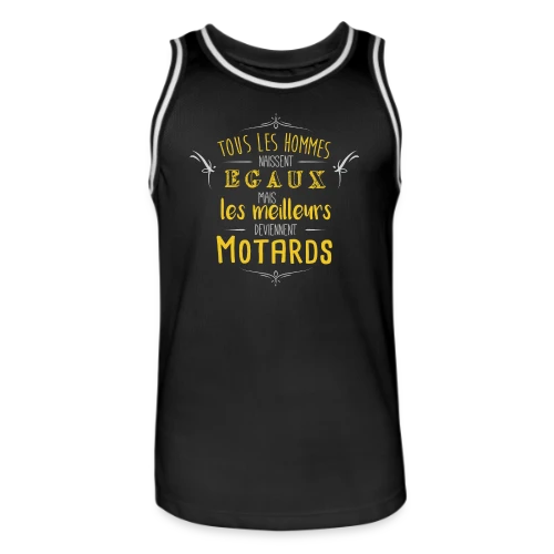 Seuls les Meilleurs Deviennent Motards - Maillot de basket Homme