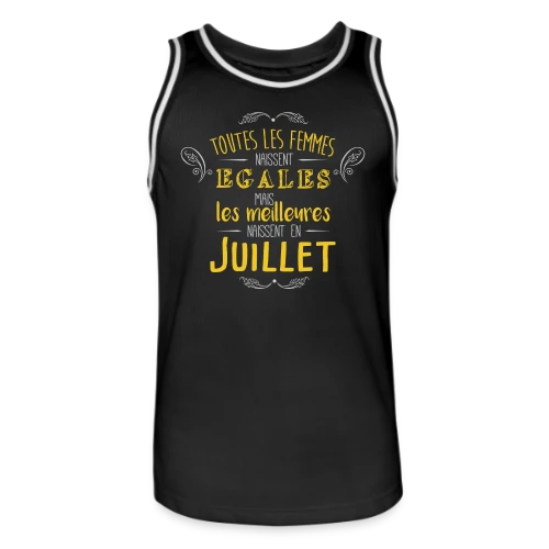 Reine de Juillet : Les Légendes Naissent en Été - Maillot de basket Homme