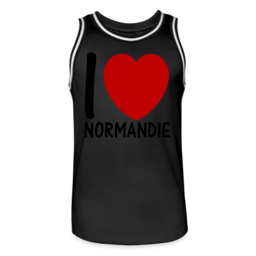 J'aime la Normandie - Maillot de basket Homme