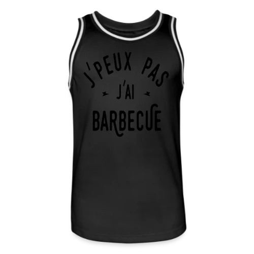 J'PEUX PAS J'AI BARBECUE - Humour & Grillades - Maillot de basket Homme