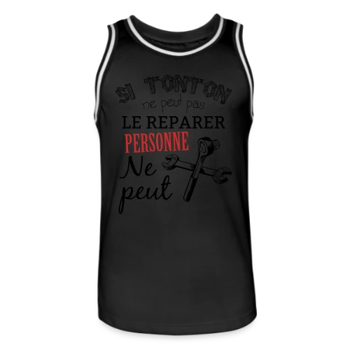 Mon Tonton Réparateur : L'Expert Infaillible - Maillot de basket Homme